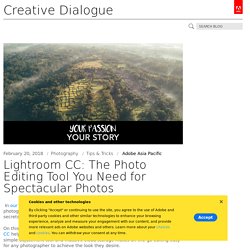 Lightroom CC: The Photo Editing Tool You Need for Spectacular Photos