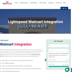 Lightspeed Walmart Integration - real-time inventory sync