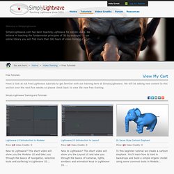 Free Lightwave Tutorials - Free Tutorials SimplyLightwave