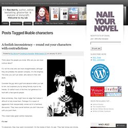 likable characters « Nail Your Novel