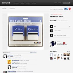 Like & Dislike Stamps / Buy it now - Playwho.com