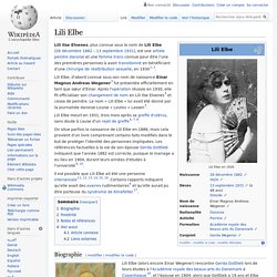 Lili Elbe