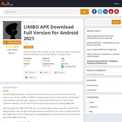 LIMBO APK 1.20 Download Full Version for Android 2021