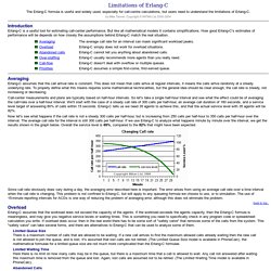 Limitations of Erlang-C