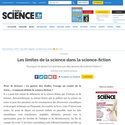 Les limites de la science dans la science-fiction