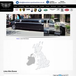 Limo Hire Essex in U.K- Exclusive Hire