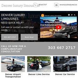 Denver Luxury Limousines, Denver Airport Transportation CO