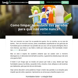 Como limpar humidade das paredes para que não volte nunca!