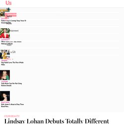Lindsay Lohan Debuts Bob Hairstyle for New TV Show