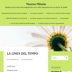 LA LINEA DEL TEMPO – Maestra Mihaela