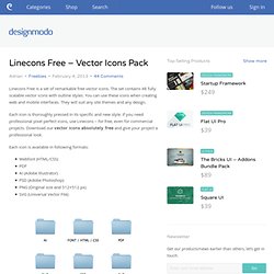 Linecons Free - Vector Icons Pack