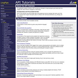 API Tutorials