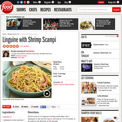 Linguine with Shrimp Scampi Recipe