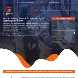 Link Building Company in Australia – DigiLabz