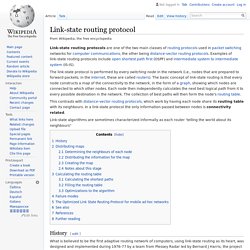 Link-state routing protocol