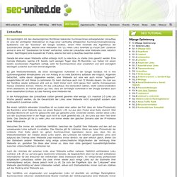 Linkaufbau - SEO-united.de Tutorial