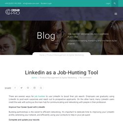 Linkedin as a Job-Hunting Tool