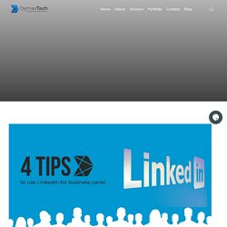 4 Tips to Use LinkedIn for Business Startups - Dymaxtech