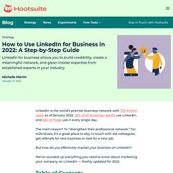 LinkedIn for Business: The Ultimate Marketing Guide