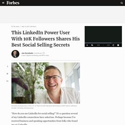 This LinkedIn Power User With 10K Followers Shares His Best Social Selling Secrets