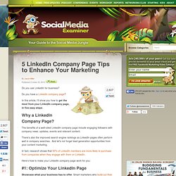 5 LinkedIn Company Page Tips to Enhance Your Marketing