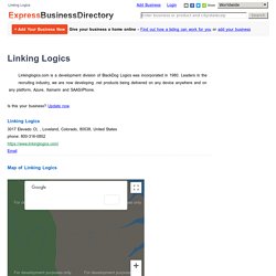 Linking Logics, 3017 Elevado Ct, , Loveland, Colorado, 80538, United States