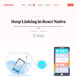 Deep Linking in React Native – Ars Futura