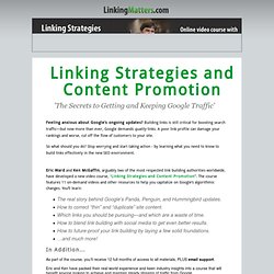 Linking Strategies and Content Promotion