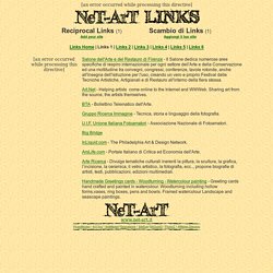 NeT-ArT: Art Links Exchange - Scambio Links Arte - 1