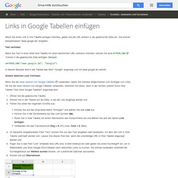 Einfügen von Links - Google Drive-Hilfe