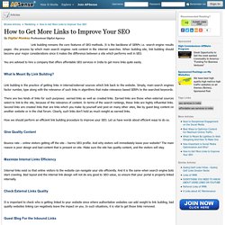 How to Get More Links to Improve Your SEO by Digital Monkey