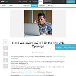 Links We Love: How to Find the Best Job Opportunities