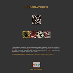 linogravure et animaux