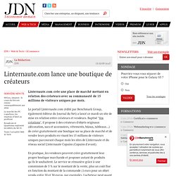 Linternaute.com lance une boutique de créateurs - Journal du Net