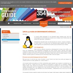 Linux 4.3 passe en disponibilité générale