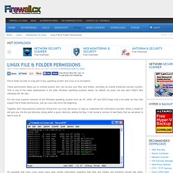 Linux File & Folder Permissions
