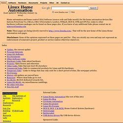 Linux Home Automation