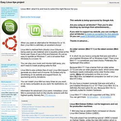 Linux Mint: what it is and how to select the right flavour for you - Easy Linux tips project