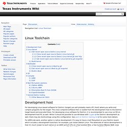 Linux Toolchain
