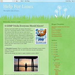 5 GIMP Tricks Everyone Should Know!