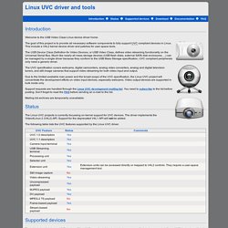 Linux UVC driver & tools