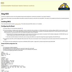 EMC Documentation Wiki: KX3