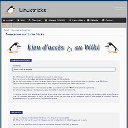 Linuxtricks : Bienvenue sur Linuxtricks
