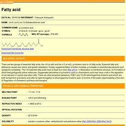 Fatty acid(DFA0180)