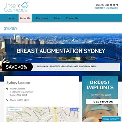 Liposuction - Breast Lift, Augmentation, Implants Sydney