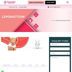 Liposuction Surgery in India, Punjab - Liposuction Cost Ludhiana