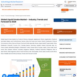 Liquid Smoke Market – Global Industry Trends and Forecast to 2026