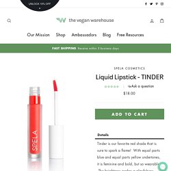 Liquid Lipstick - TINDER