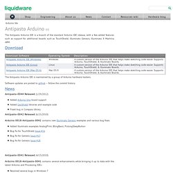 Antipasto Arduino IDE
