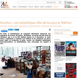 #Lirathon : une médiathèque offre de lire pour le Téléthon